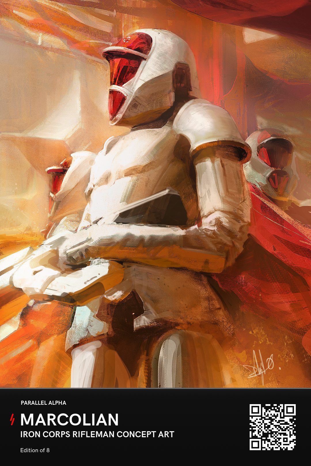 Iron Corps Rifleman Concept Art