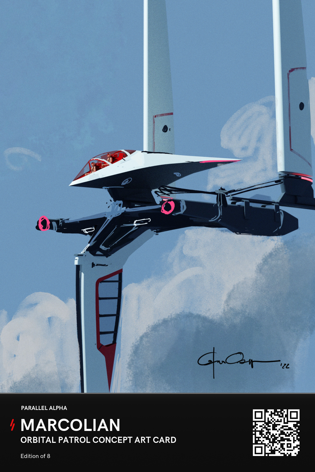 Orbital Patrol Concept Art Card